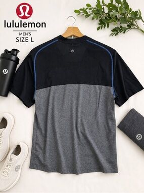 Lululemon Short Sleeve Tech Performance Breathable Moisture Wicking Gym CrossFit